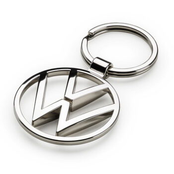 VW Schlüsselanhänger Silber