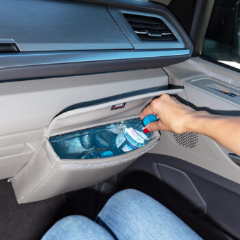 TIALO Glovebox für VW T7 California / Multivan, Design "Leder Sandwick"