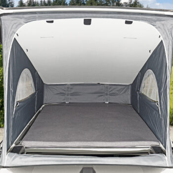 iXTEND Spannbettlaken Original-Matratze AD, Single-Jersey, Design "Raven", VW T6.1 California