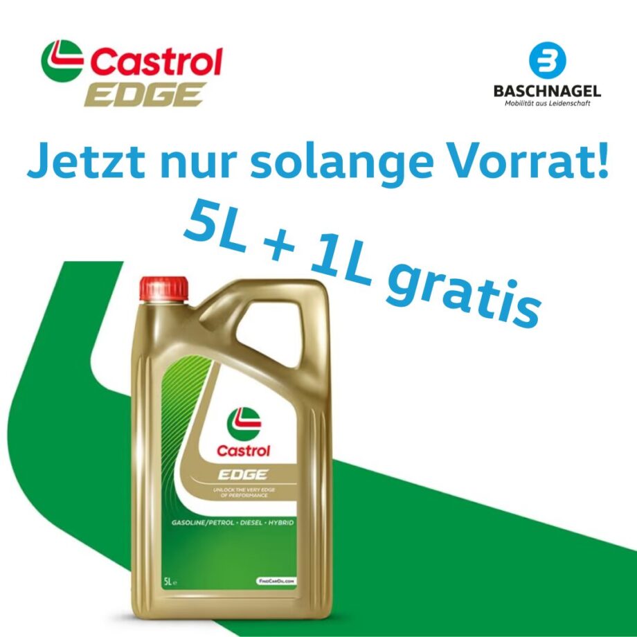 Castrol EDGE 5W-30 LL Motoröl – Hochleistungsöl für moderne Motoren