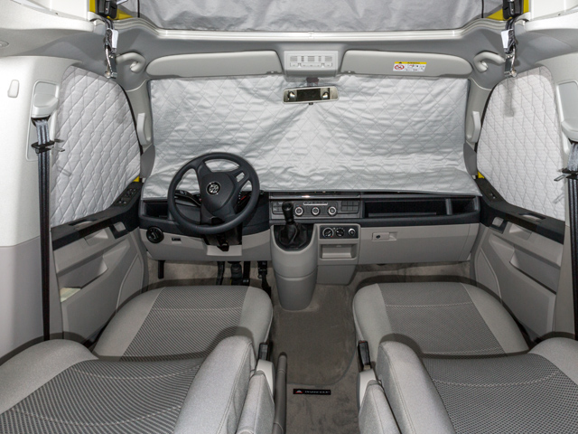 ISOLITE Extreme 3-Teilig für Fahrerhausfenster VW T6.1 ohne  Verkehrszeichenerkennung, tropfenförmiger Spiegelfuss - Baschnagel Webshop