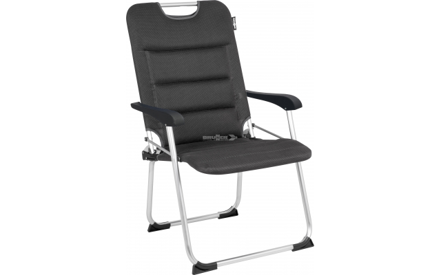 sangria-ng - Baschnagel Webshop Black fabric visitor chair with padded back and seat, metal cantilever frame and armrests resembling a conference chair.
